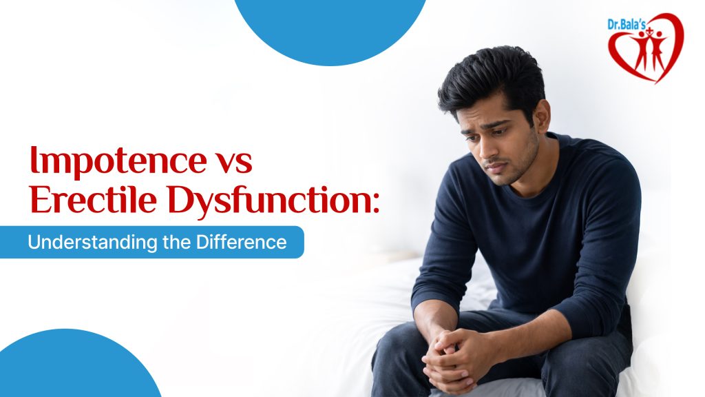 Impotence vs Erectile Dysfunction